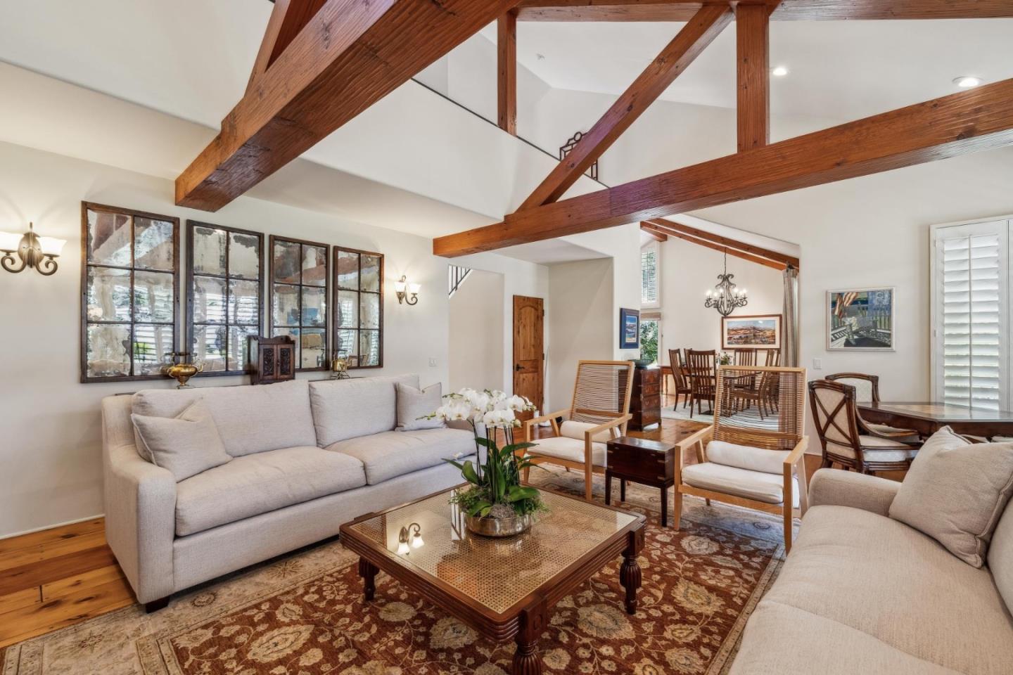 9546 Maple Court Carmel, CA 93923 - Photo 4 of 36 a living room with furniture and a large window