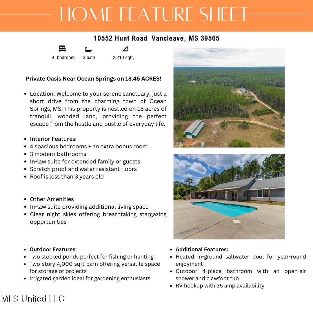 10552 Hunt Road Vancleave, MS 39565 - Photo 4 of 47 HUNT RD (1)