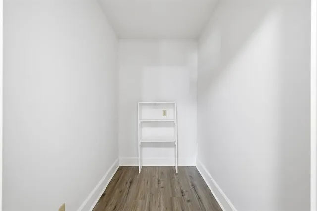 a view of wooden floor