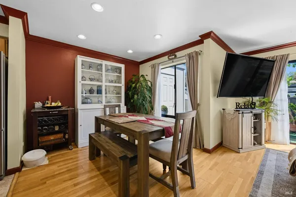 a livingroom with furniture and window