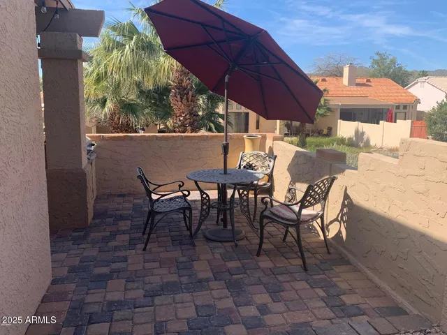 a view of a house with a door