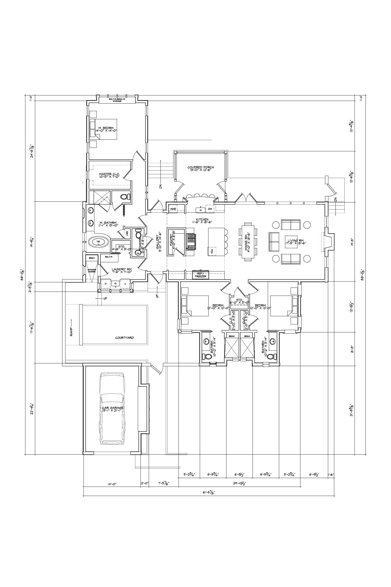 Lot 29 Wilderness Way Santa Rosa Beach, FL 32459 - Photo 20 of 20 Proposed Floor Plan