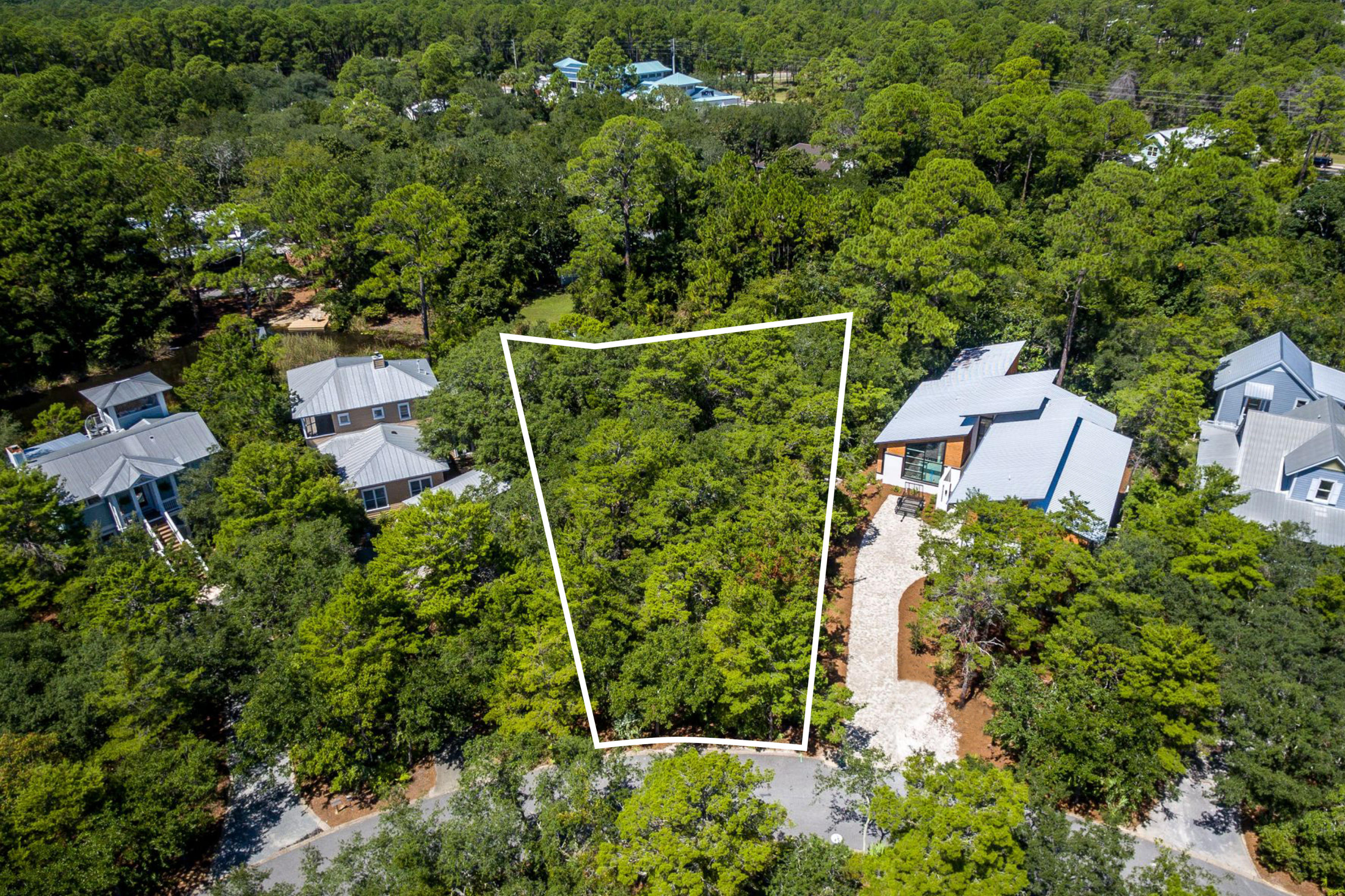 Beautifully Wooded Homesite