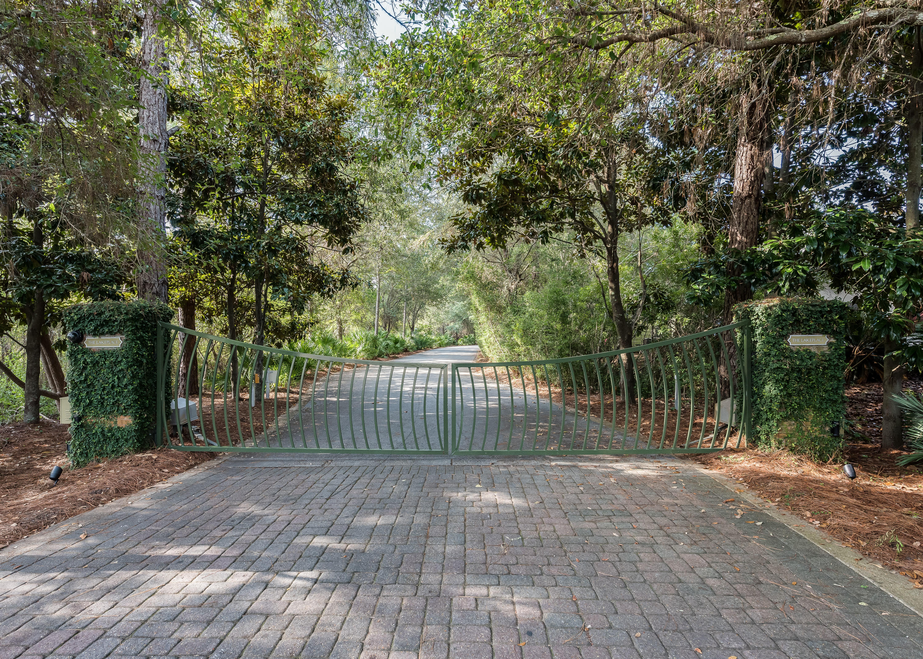 The Gated Entrance Ensures Privacy