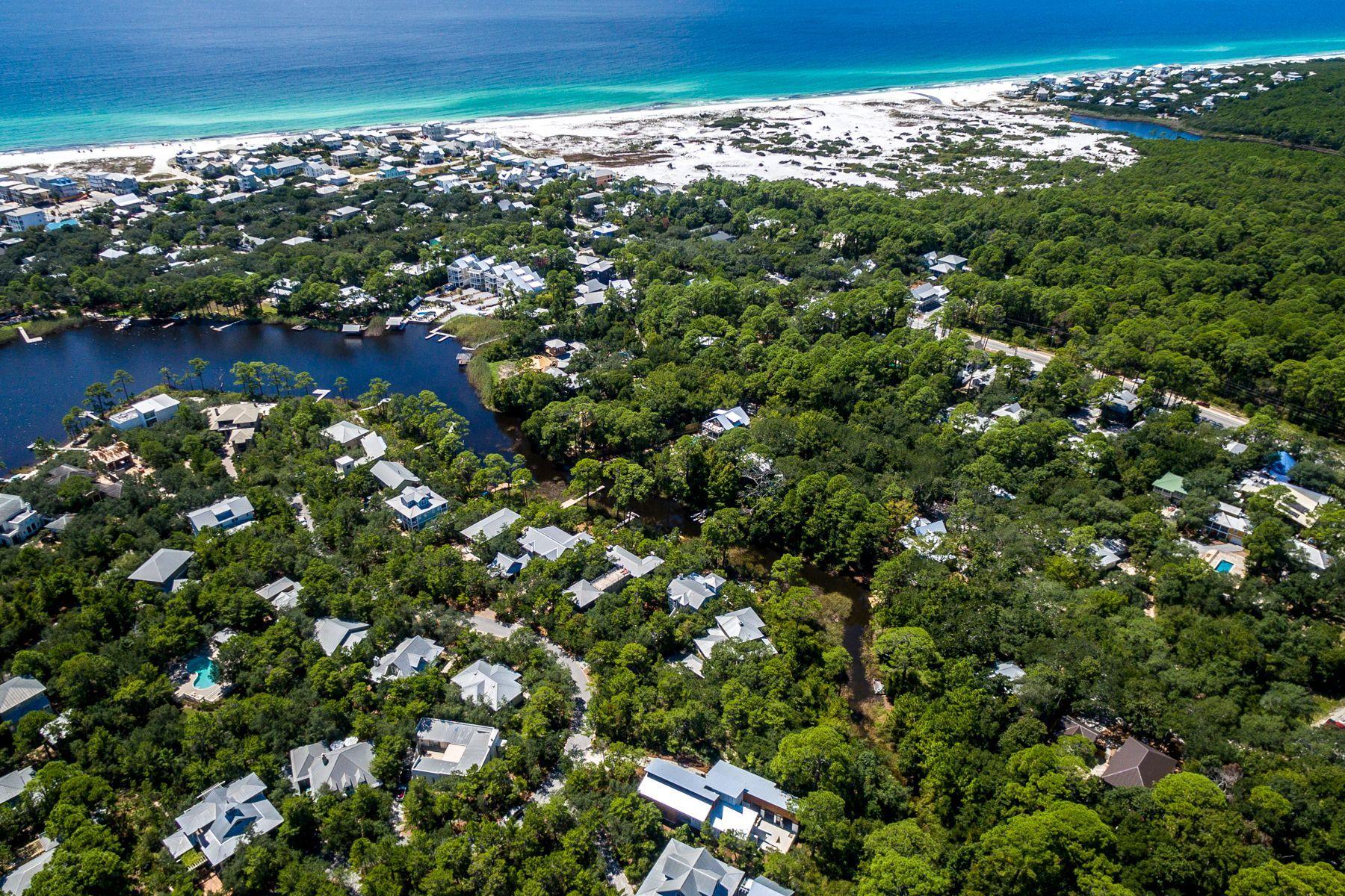Aerial View of Lake Place to the SW