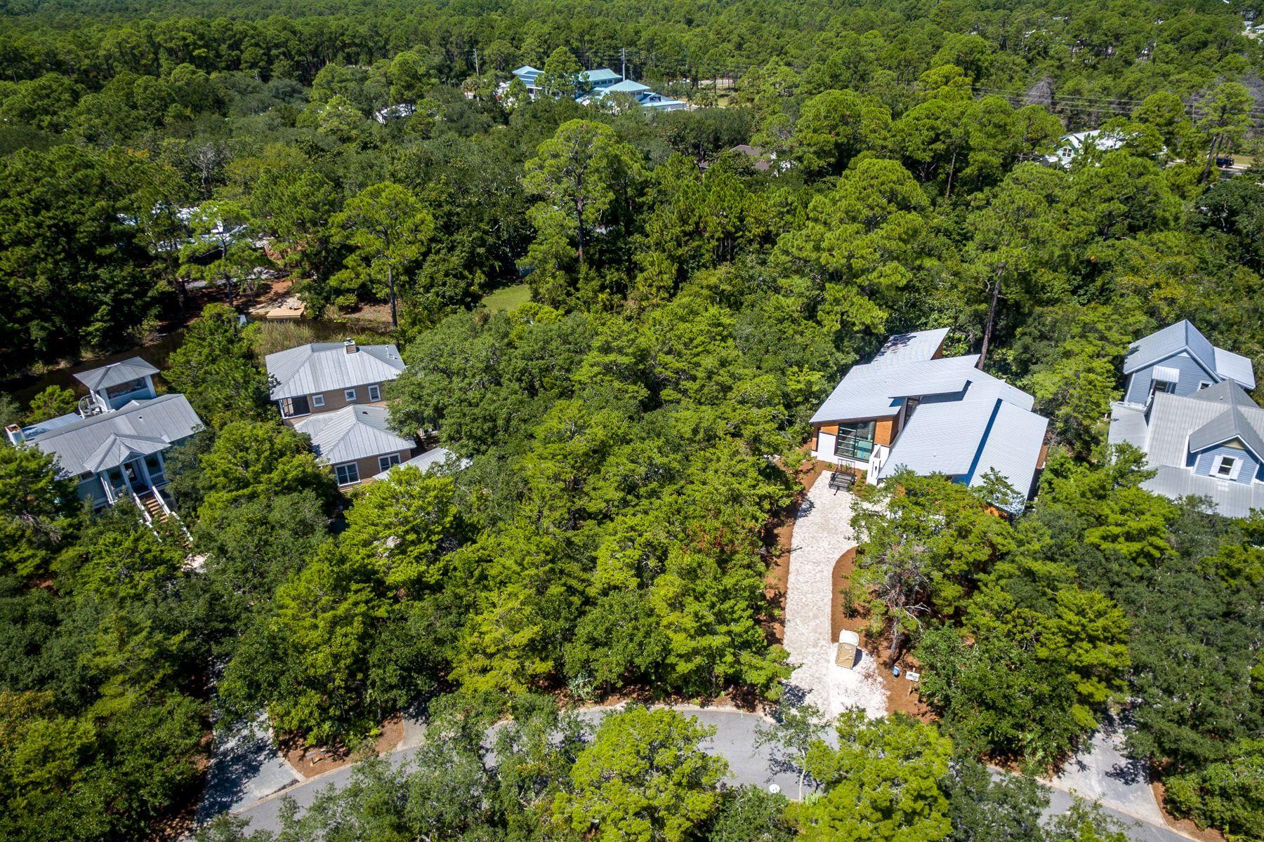 Aerial View of Homesite Looking West