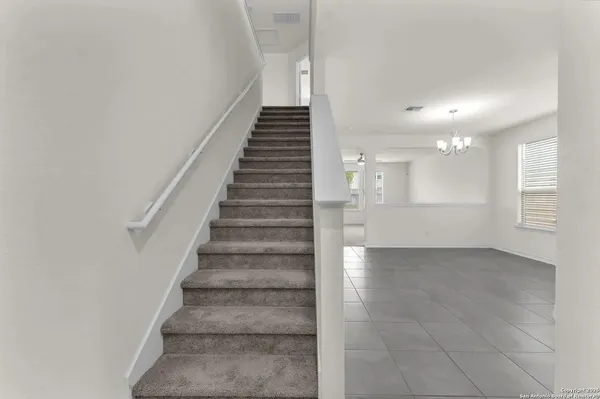 a view of entryway and hall