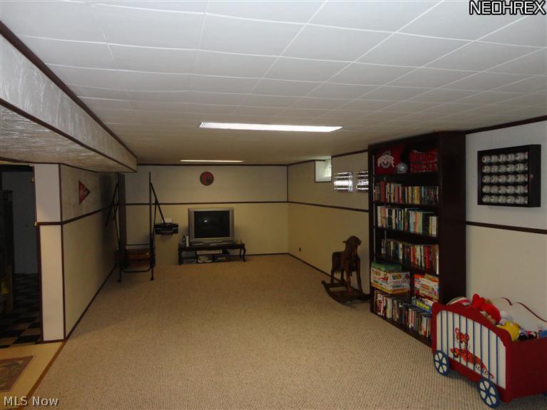12116 Grannis Road Garfield Heights, OH 44125 - Photo 13 of 14 Opposite side of Huge basement Rec Room