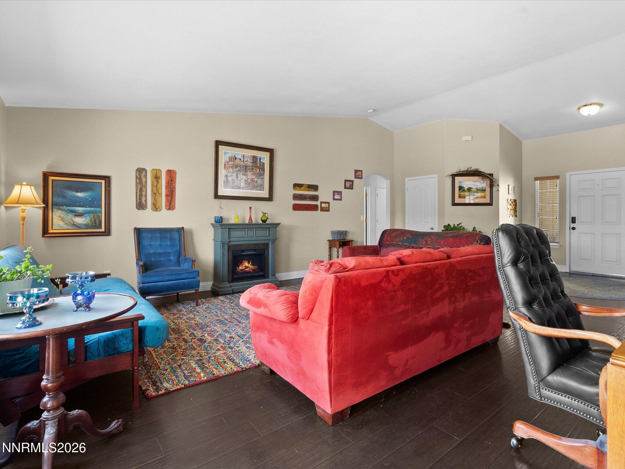 710 Keppel Street Fallon, NV 89406 - Photo 16 of 38 a bedroom with a bed and a couch