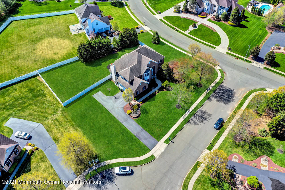 30 Red Oak Lane Freehold, NJ 07728 - Photo 64 of 73 an aerial view of a house