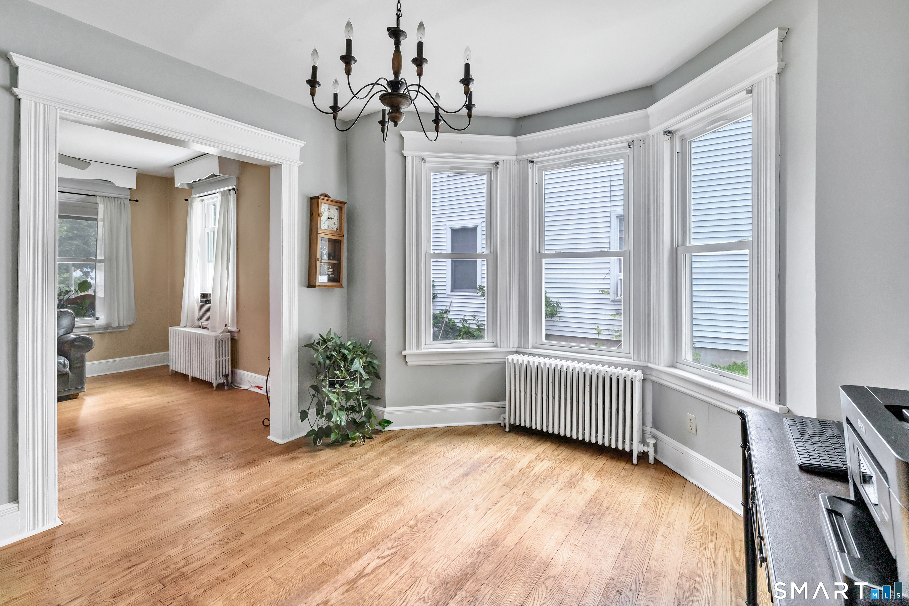 1326 Huntington Road Stratford, CT 06614 - Photo 11 of 37 Main Floor - Dining Room has Hardwood Floors, lots of natural sunlight duriing the day