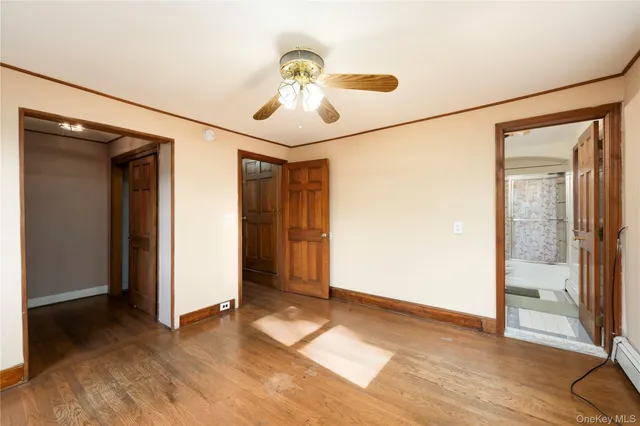 wooden floor in an empty room
