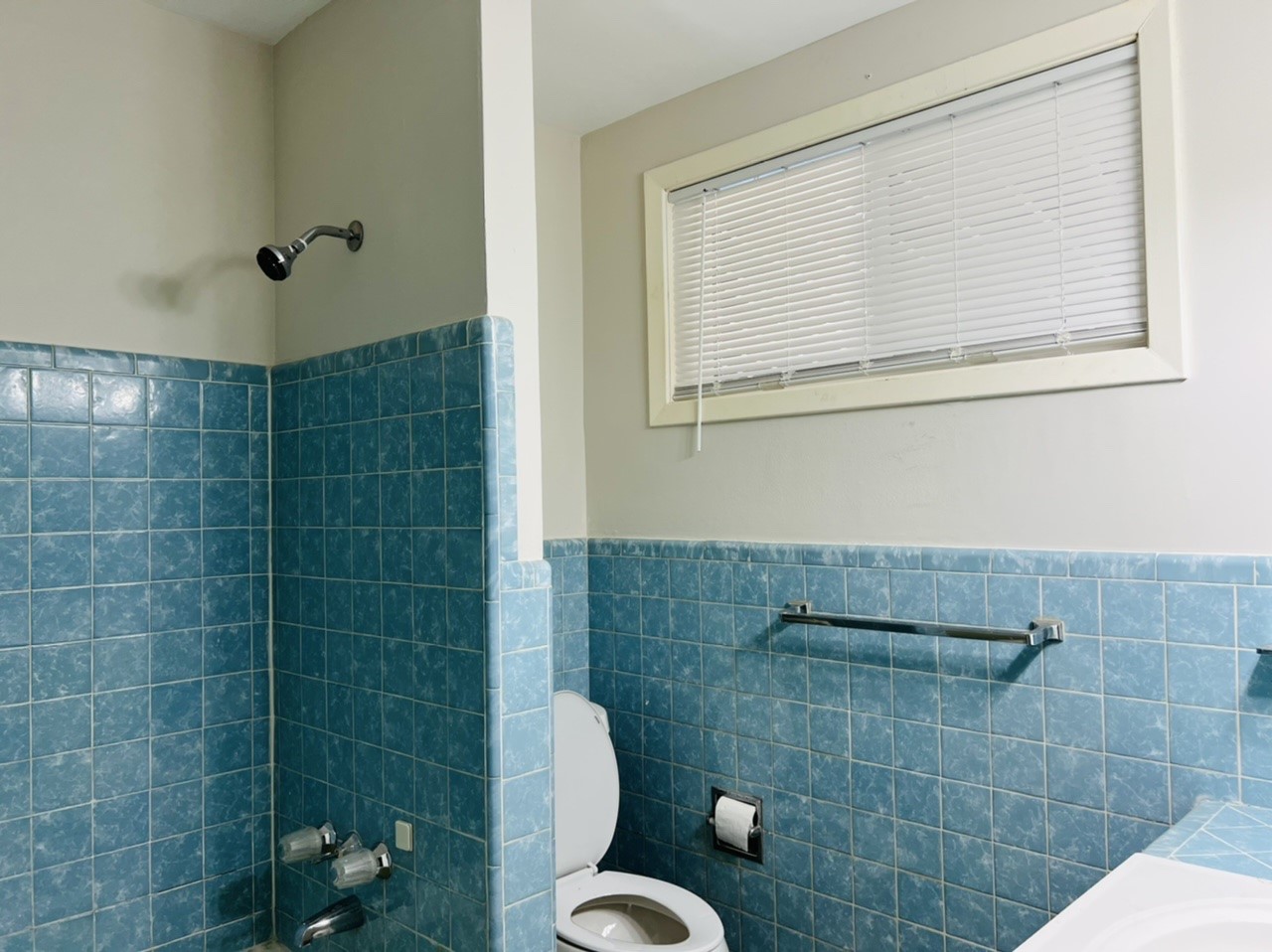 4731 Merwin Street Houston, TX 77027 - Photo 16 of 28 a bathroom with a toilet a sink and mirror