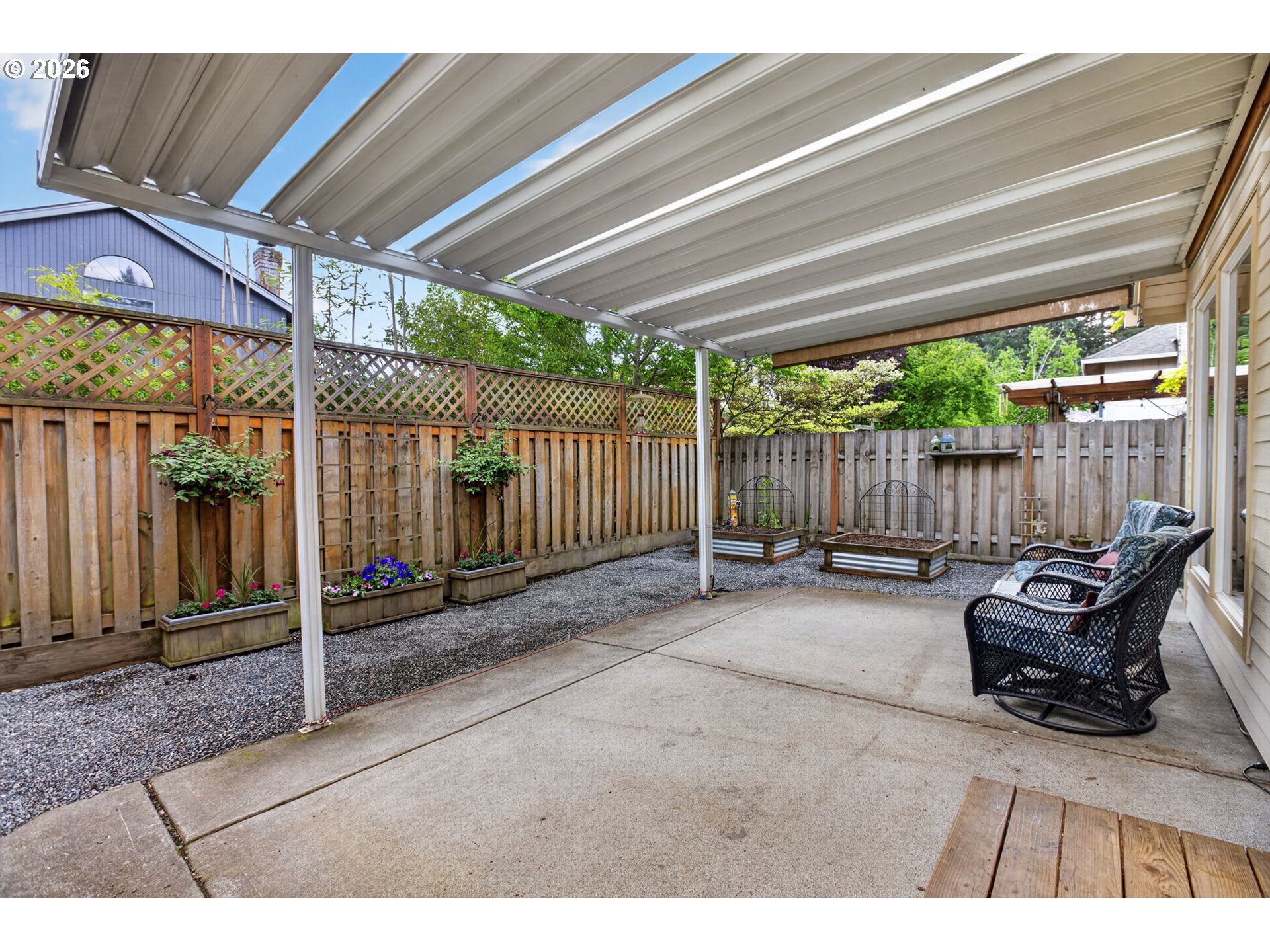 10602 Southwest Kent Street Portland, OR 97224 - Photo 28 of 31 Covered Patio