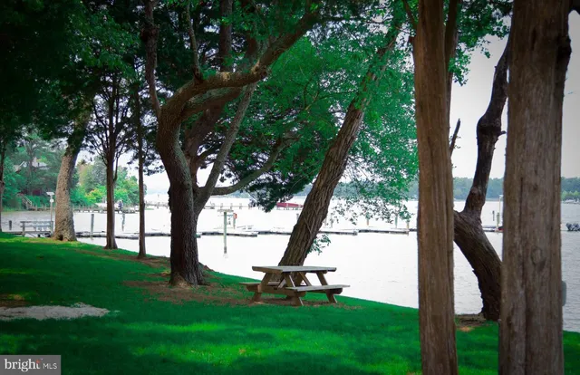 an aerial view of a house with a yard and outdoor space