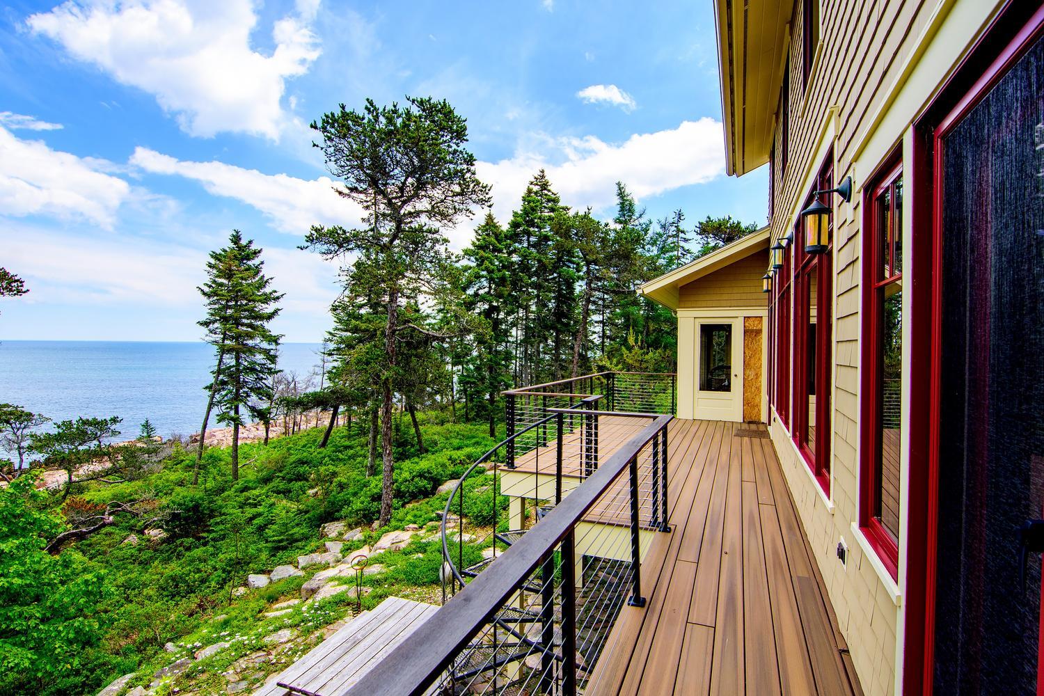 74 Workman Road Gouldsboro, ME 04613 - Photo 4 of 40 Deck and views