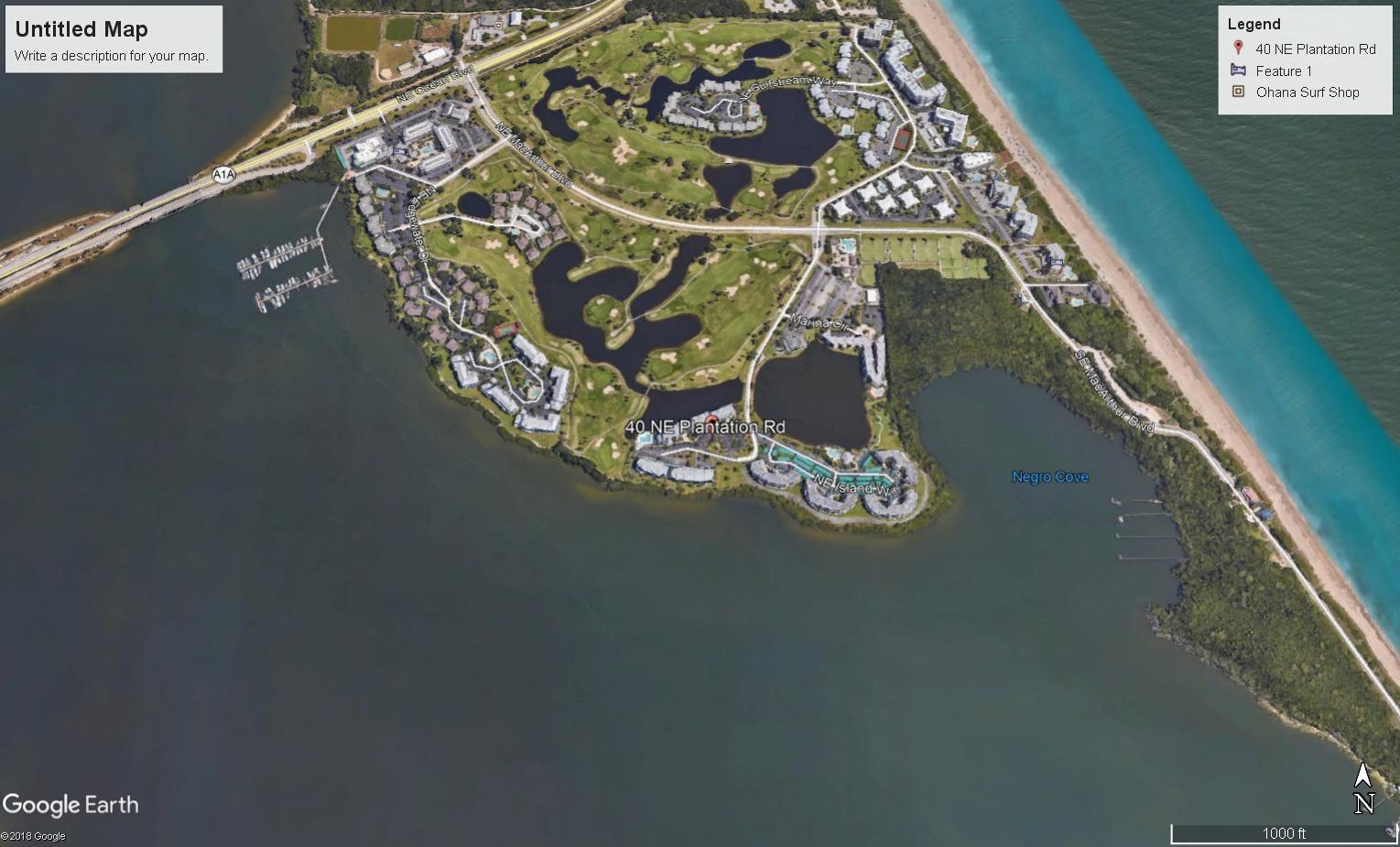 40 Northeast Plantation Road, Unit 404 Jensen Beach, FL 34957 - Photo 23 of 25 Aerial of the resort