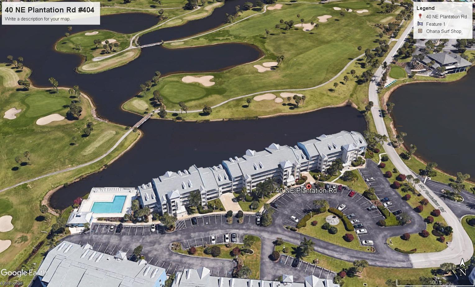 40 Northeast Plantation Road, Unit 404 Jensen Beach, FL 34957 - Photo 24 of 25 Aerial of the resort1