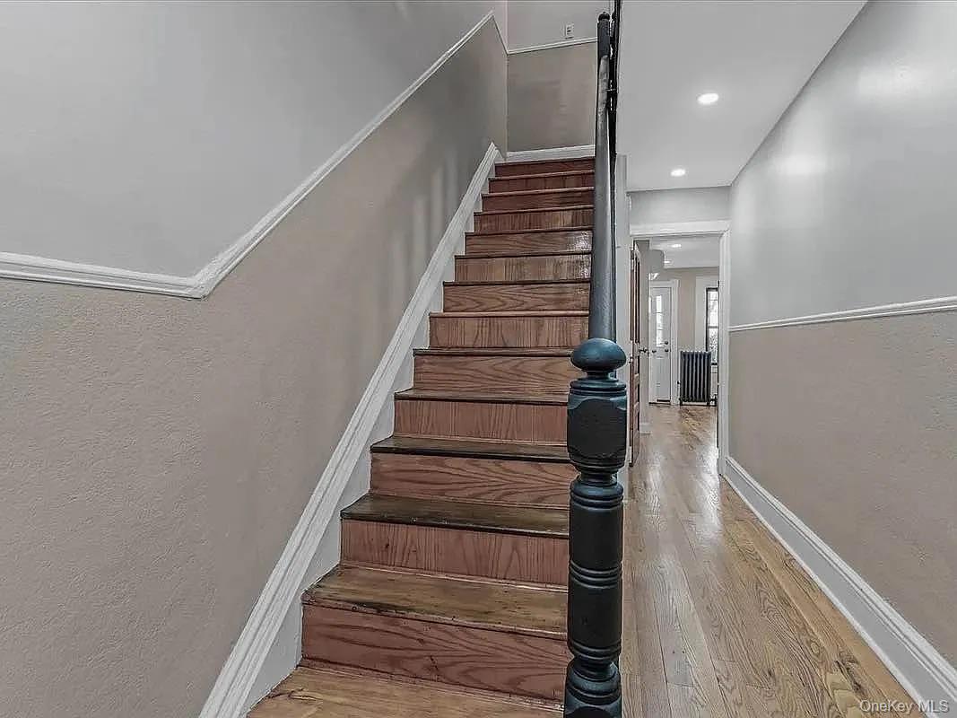 643 Decatur Street, Unit 1 Brooklyn, NY 11233 - Photo 12 of 27 a view of entryway and hall with wooden floor
