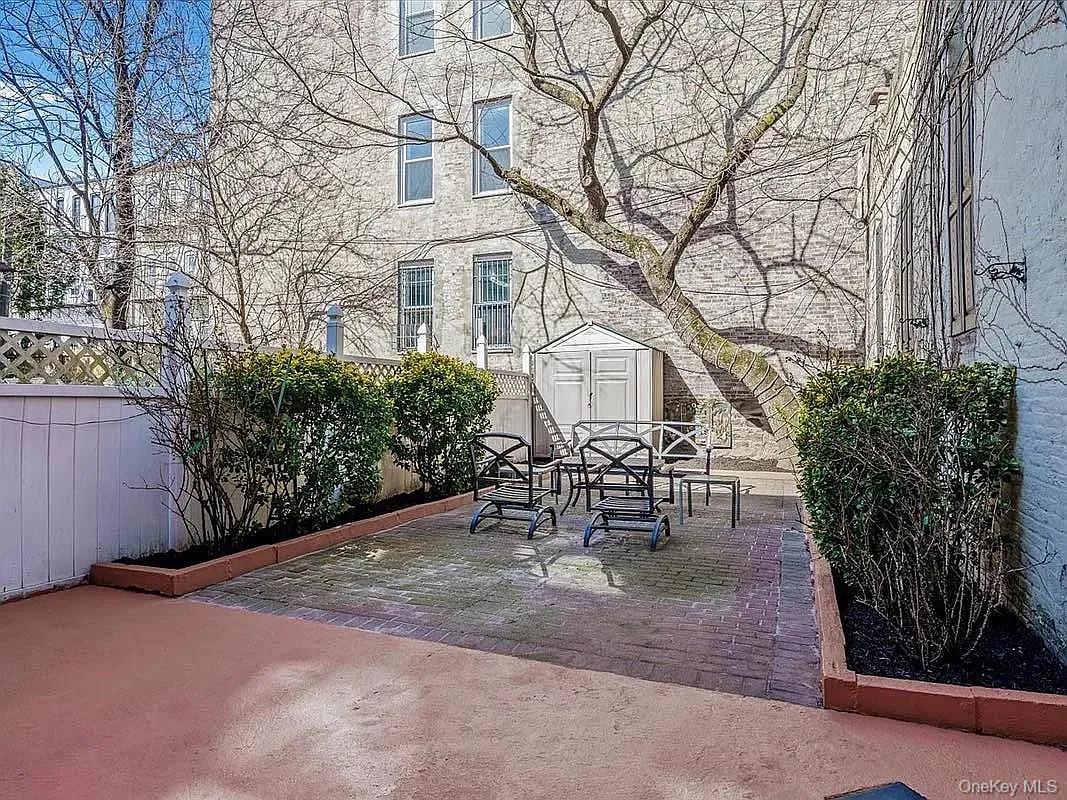 643 Decatur Street, Unit 1 Brooklyn, NY 11233 - Photo 23 of 27 a view of a outdoor space with a patio and sitting area