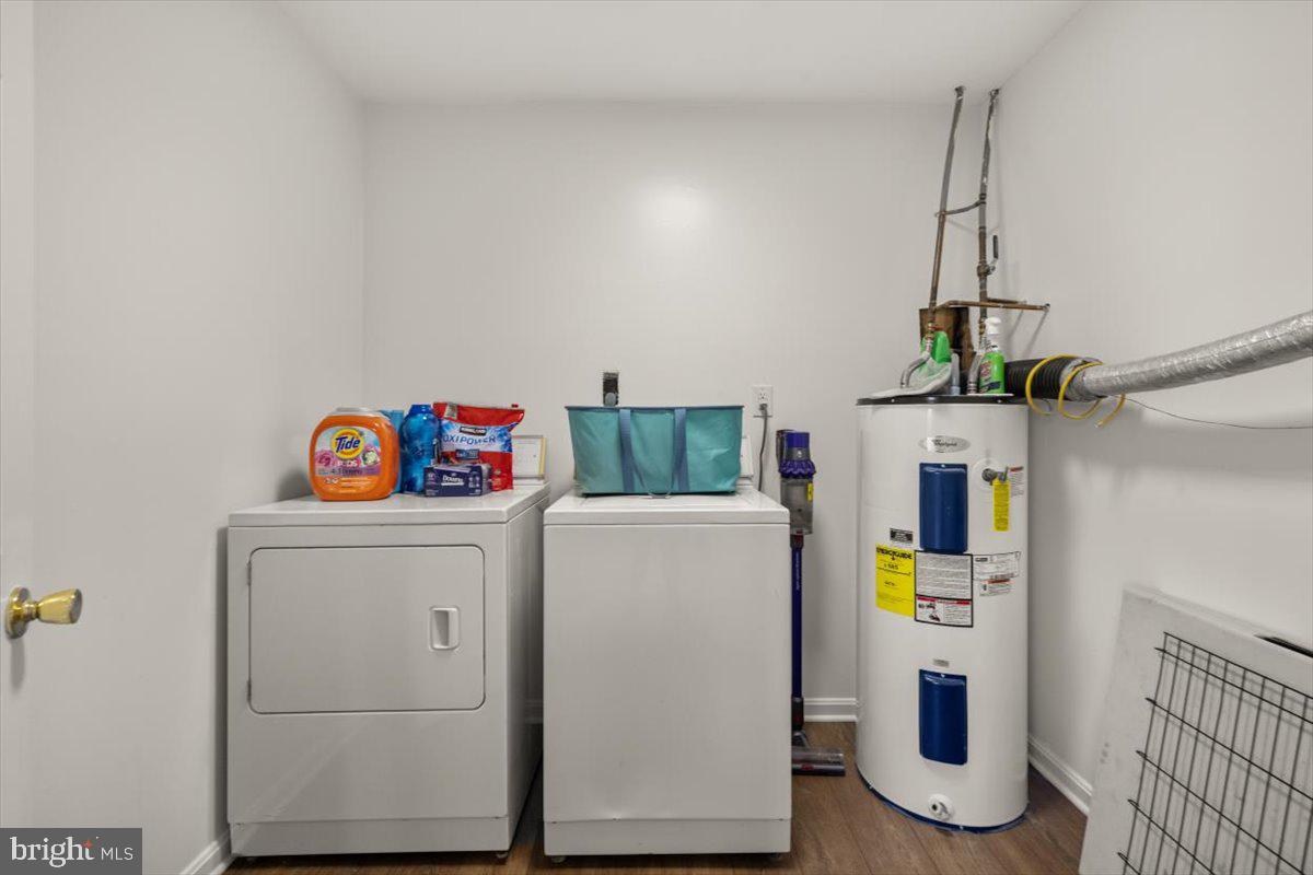 247 Arrowood Road Linden, VA 22642 - Photo 18 of 23 a utility room with dryer and washer