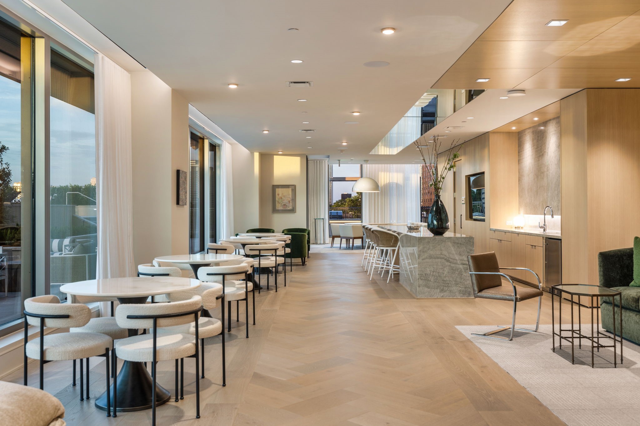 5656 San Felipe Street, Unit 701 Houston, TX 77056 - Photo 25 of 44 The on-site resident lounge is an inviting sanctuary and social epicenter. Seamlessly bridging the gap between personal comfort and neighborly connection