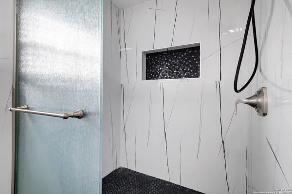 a view of a closet area