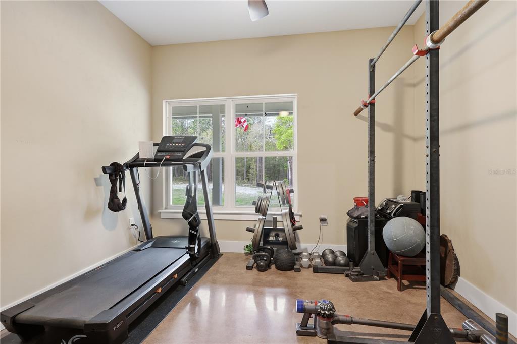 357 Southwest Conestoga Way Fort White, FL 32038 - Photo 31 of 44 a view of a room with gym equipment
