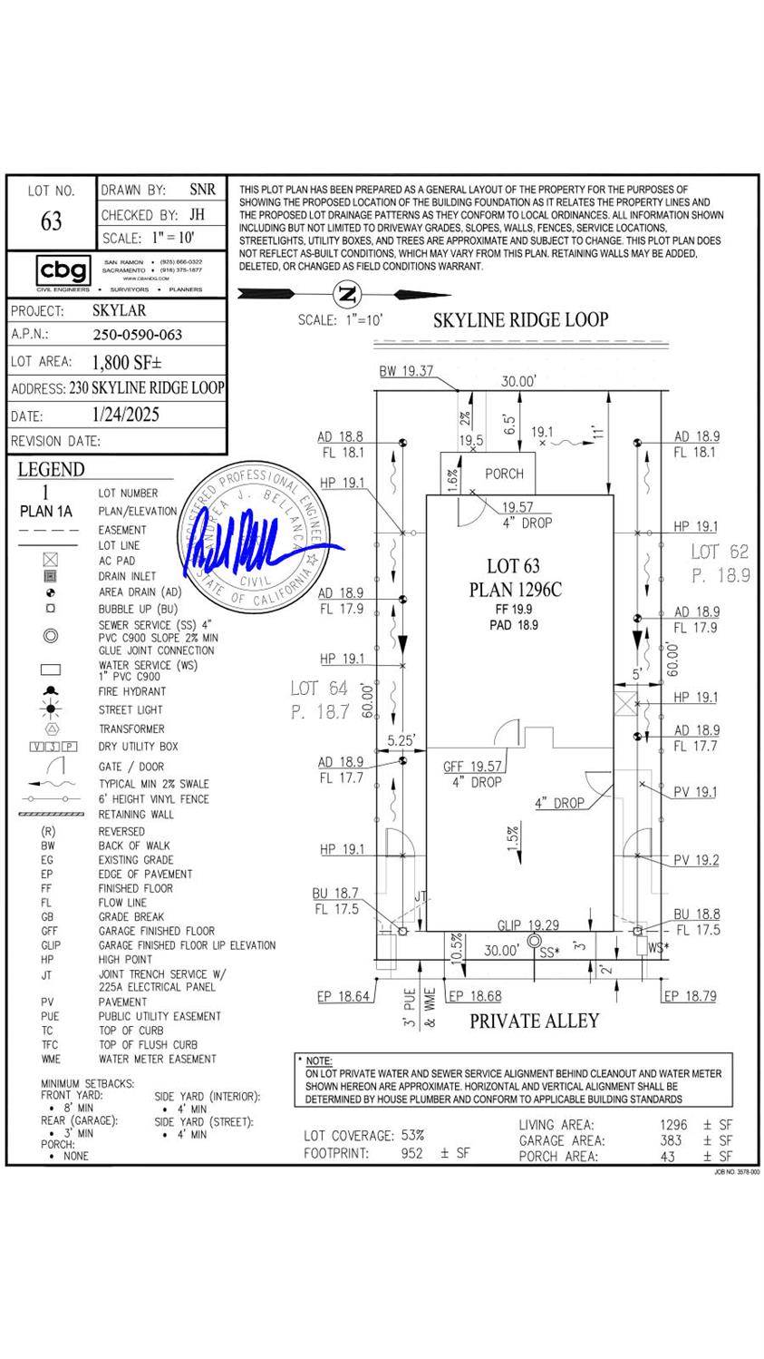 230 Skyline Rdg Loop Sacramento, CA 95834 - Photo 2 of 5 Lot 63