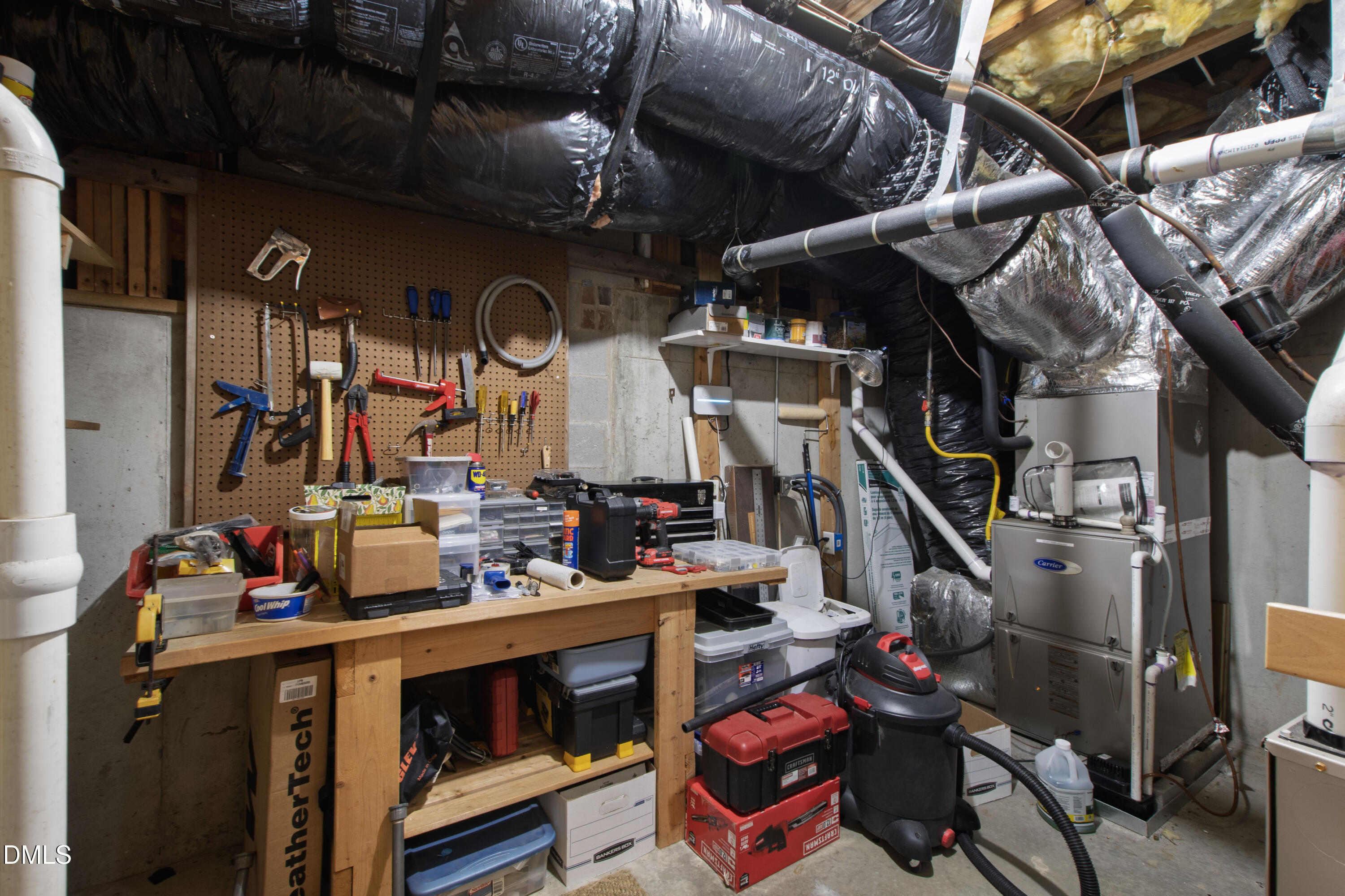 2536 Wake Drive Raleigh, NC 27608 - Photo 63 of 74 a view of storage and utility room