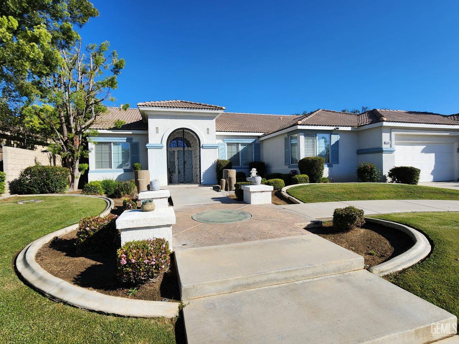 Undisclosed Address Bakersfield, CA 93312 - Photo 9 of 44 a view of a house with a backyard porch and sitting area