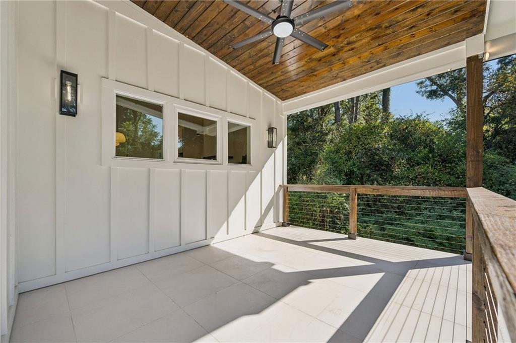 2387 Cranbrooke Drive Decatur, GA 30032 - Photo 32 of 44 a balcony view with a garden view