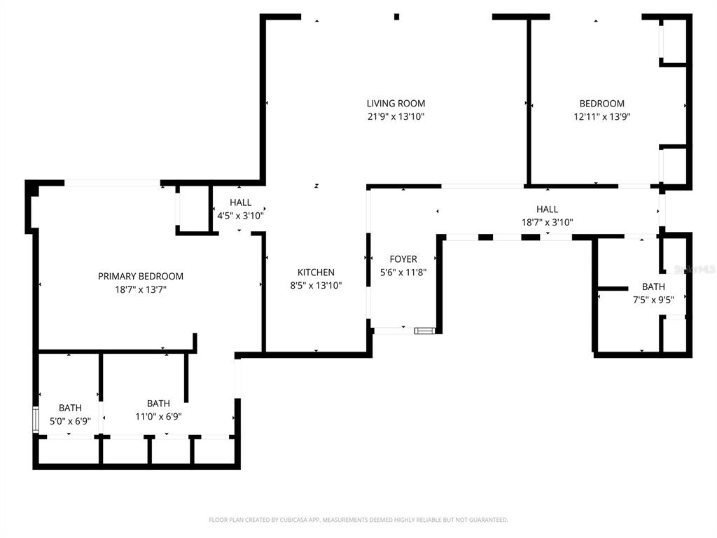 2070 Corner Lake, Unit AB Haines City, FL 33844 - Photo 27 of 31 a picture of a floor plan