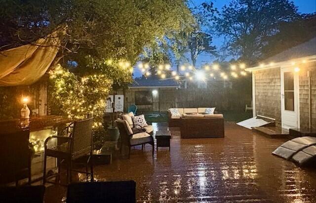 242 Old Wharf Road, Unit F7 Dennis Port, MA 02639 - Photo 38 of 48 a view of swimming pool with outdoor seating