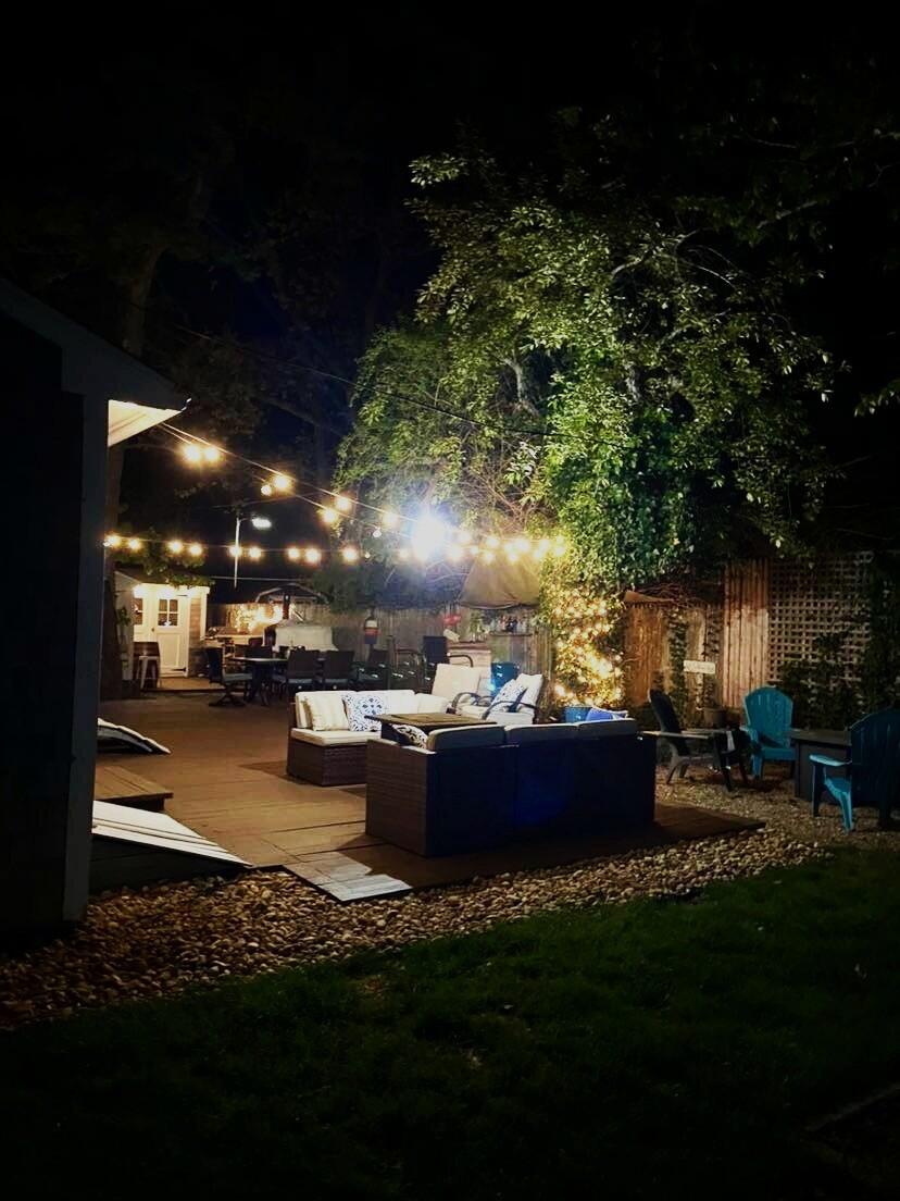 242 Old Wharf Road, Unit F7 Dennis Port, MA 02639 - Photo 47 of 48 a view of a backyard with patio