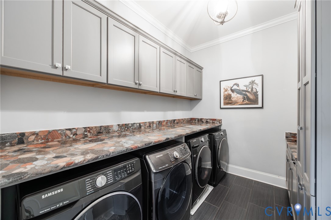 16136 Old Castle Road Midlothian, VA 23112 - Photo 20 of 76 Laundry room with not one but two sets of Samsung