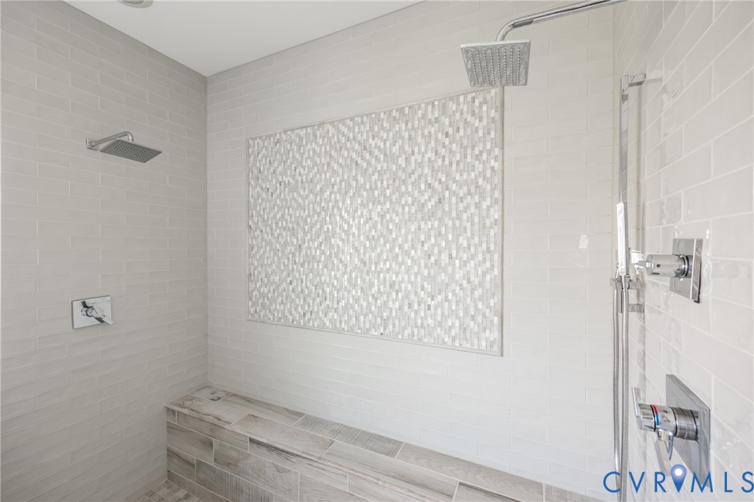 16136 Old Castle Road Midlothian, VA 23112 - Photo 36 of 76 Large shower with double rain shower heads
