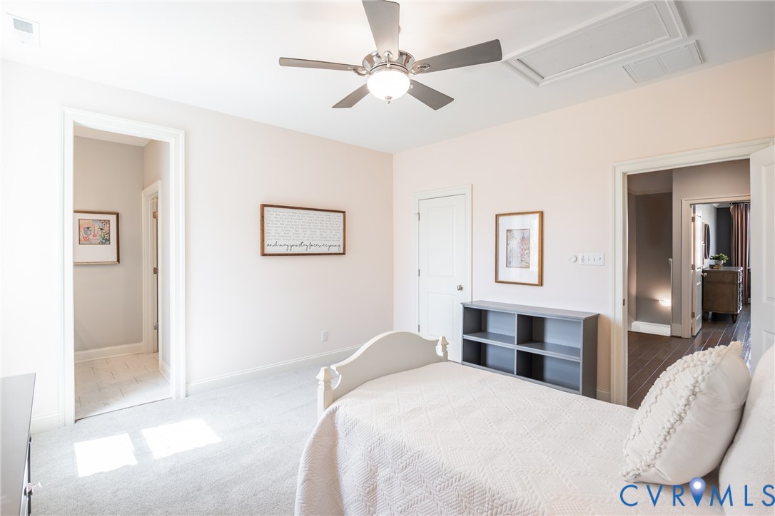 16136 Old Castle Road Midlothian, VA 23112 - Photo 51 of 76 Ceiling fan and motorized blinds