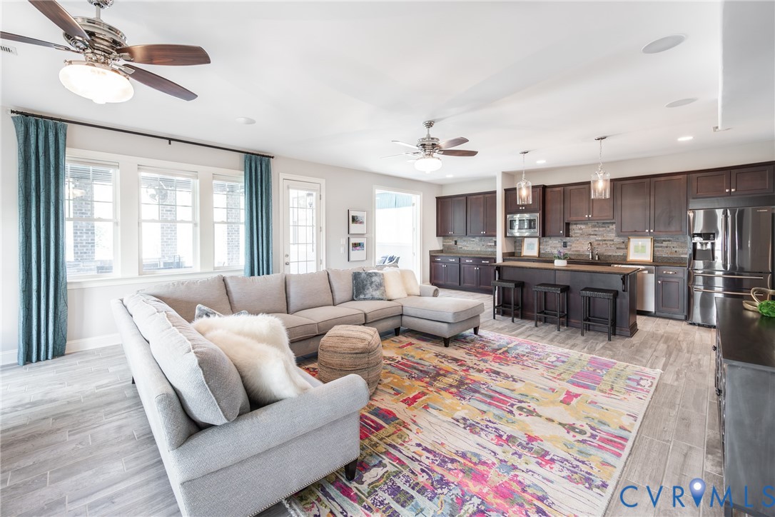 16136 Old Castle Road Midlothian, VA 23112 - Photo 61 of 76 Basement recreation room