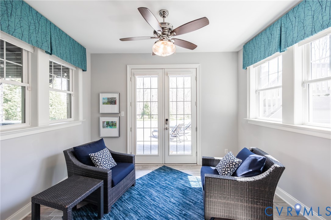 16136 Old Castle Road Midlothian, VA 23112 - Photo 69 of 76 Sitting room leading to the outdoors