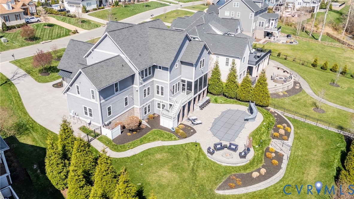 16136 Old Castle Road Midlothian, VA 23112 - Photo 76 of 76 Fully fenced backyard with access to Hallsley's wa