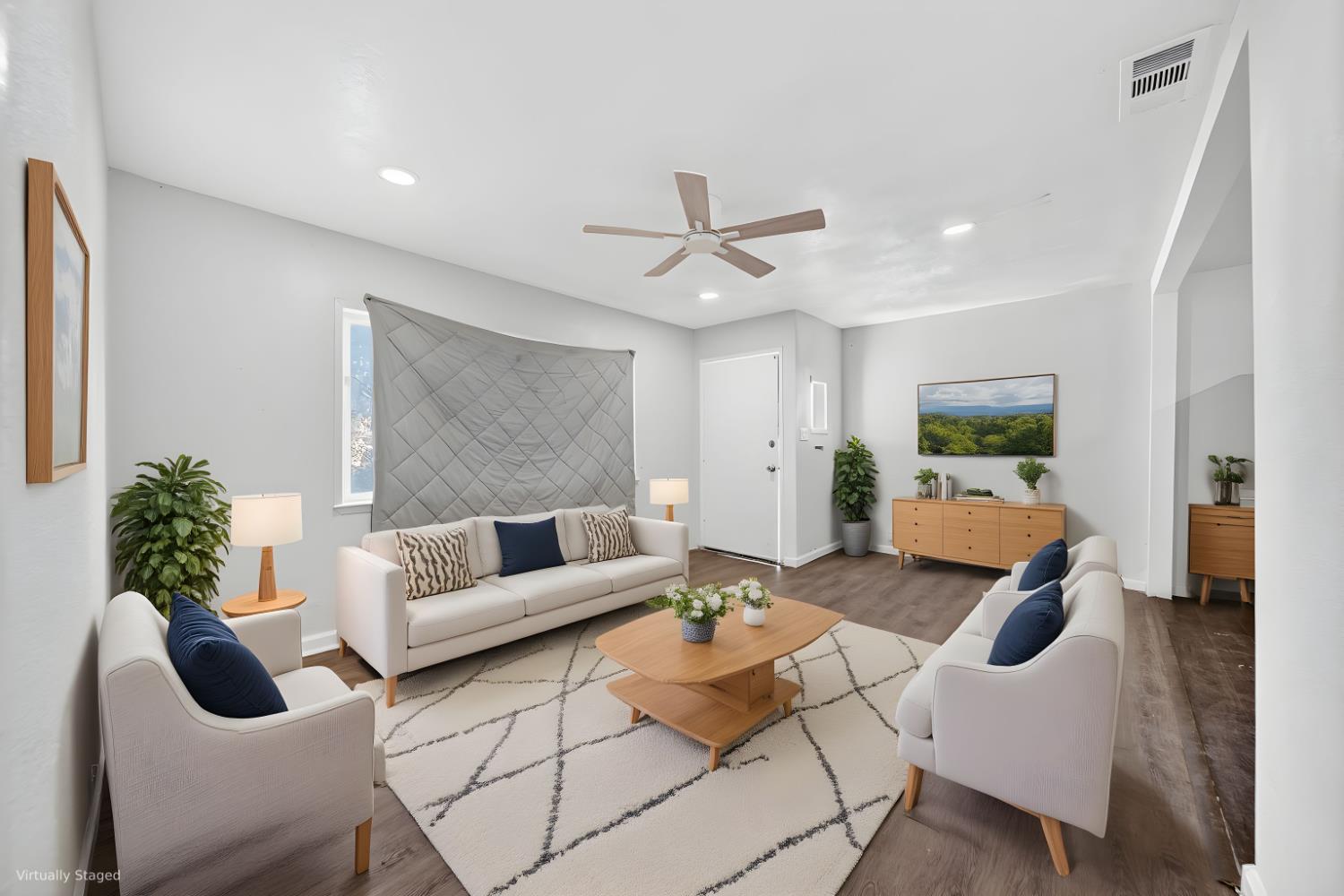 622 South 11th Street Fresno, CA 93702 - Photo 36 of 37 a living room with furniture and a large window