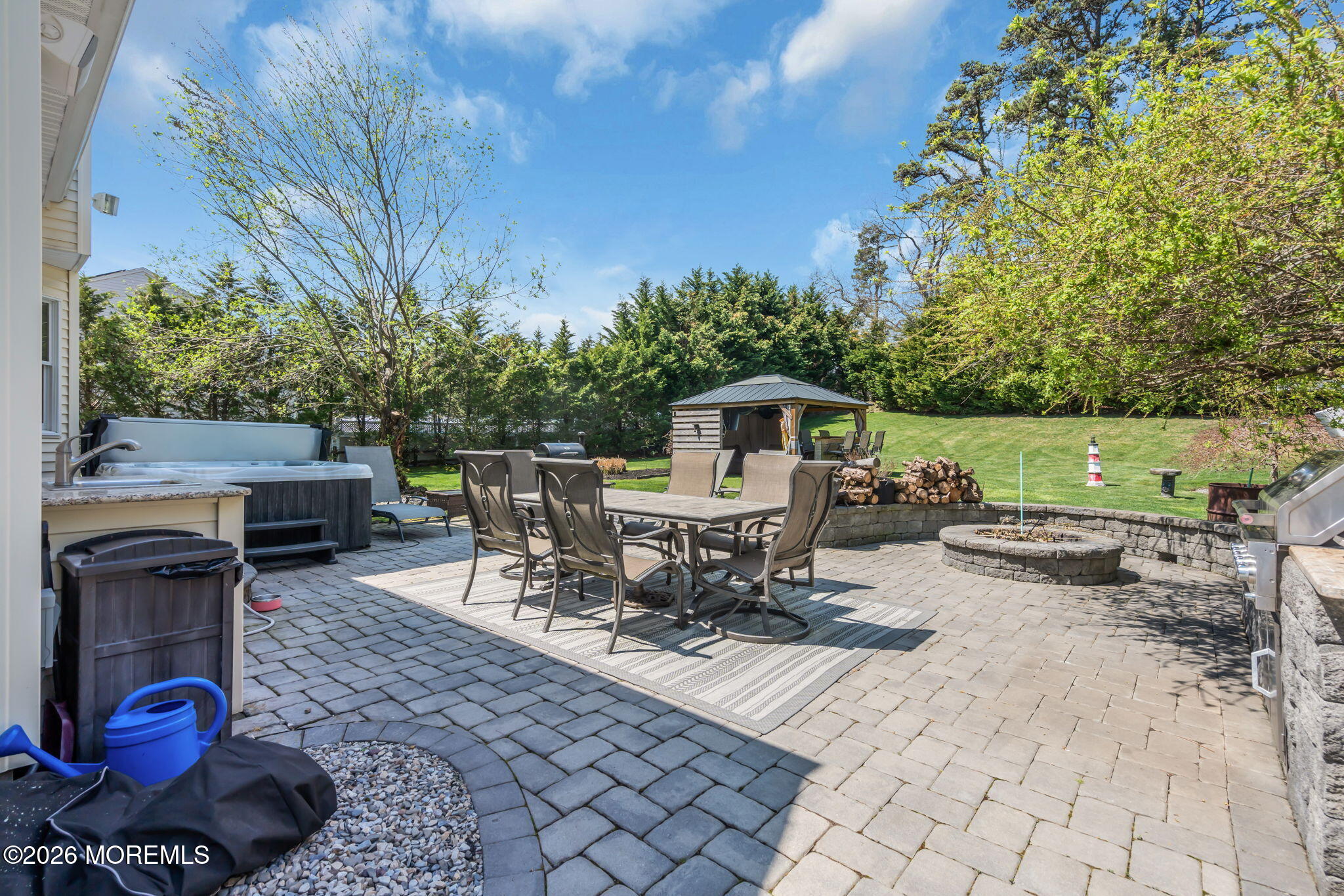 9 Eagle Ridge Lane West Creek, NJ 08092 - Photo 35 of 55 a view of a chairs and table in backyard