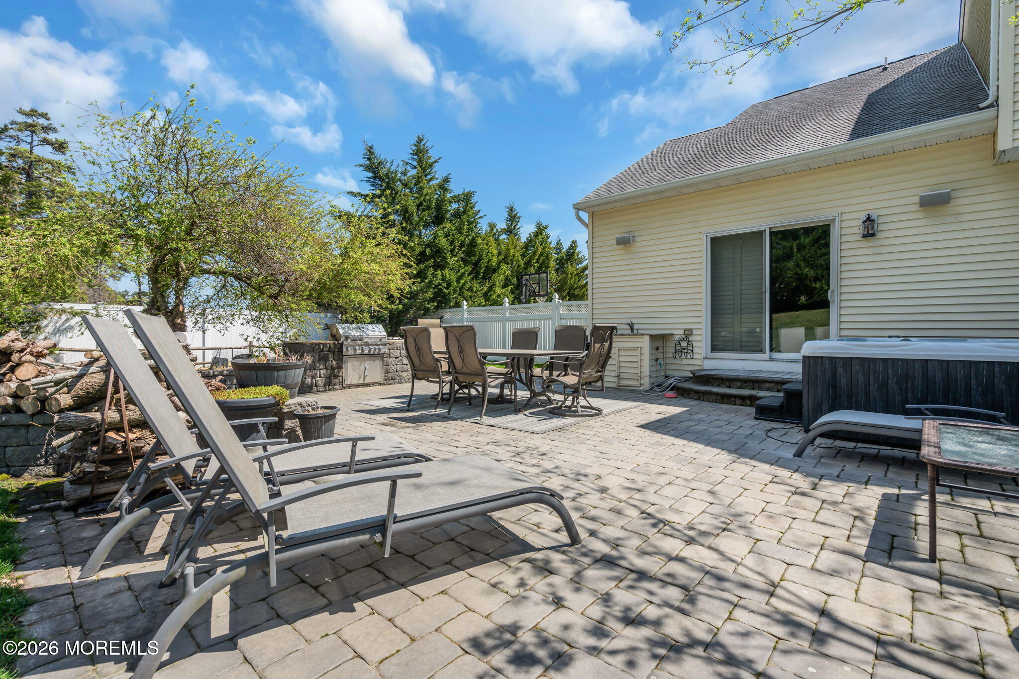 9 Eagle Ridge Lane West Creek, NJ 08092 - Photo 38 of 55 a view of a backyard with sitting area