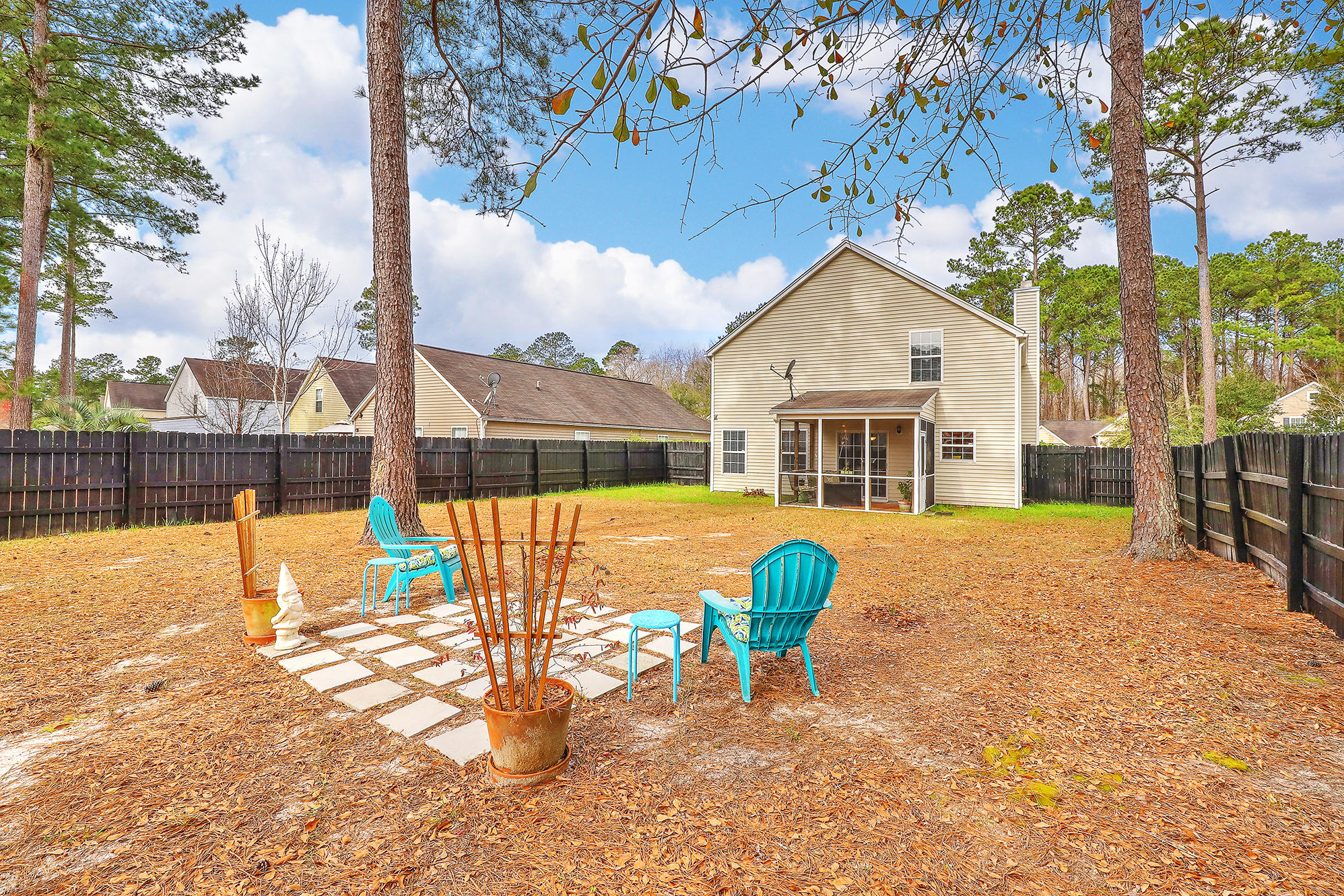 4849 Oak Leaf Road Summerville, SC 29485 - Photo 27 of 29 Fenced in backyard