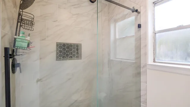 a view of a bathroom