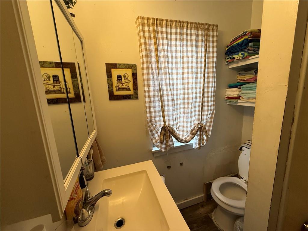 420 Negley Avenue Butler, PA 16001 - Photo 7 of 15 a bathroom with a sink toilet and shower