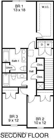 343 Frisco Way Holly Ridge, NC 28445 - Photo 20 of 20 Floor Plan