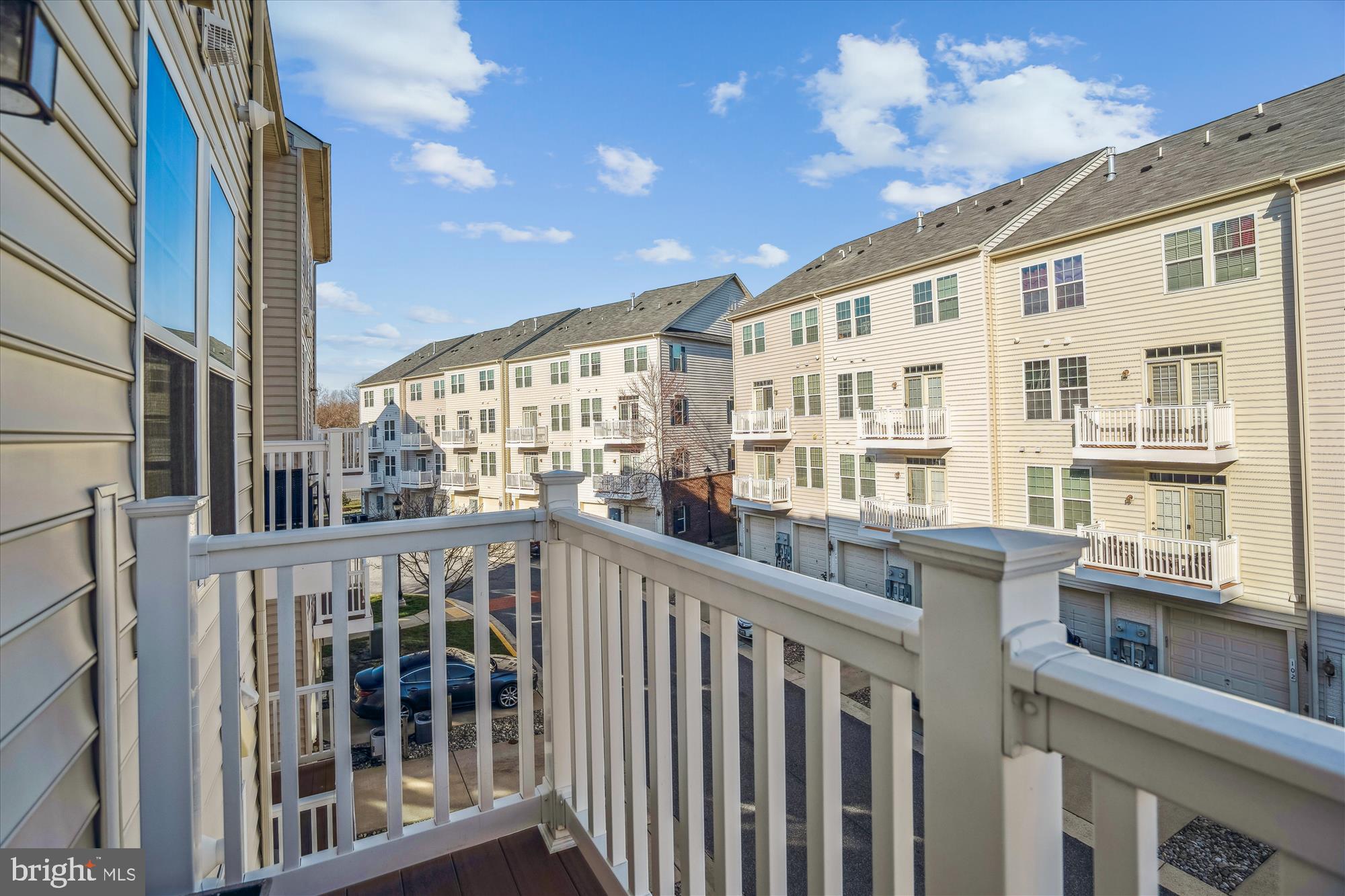 910 Hall Station Drive, Unit 202 Bowie, MD 20721 - Photo 38 of 44 a view of a building from a balcony