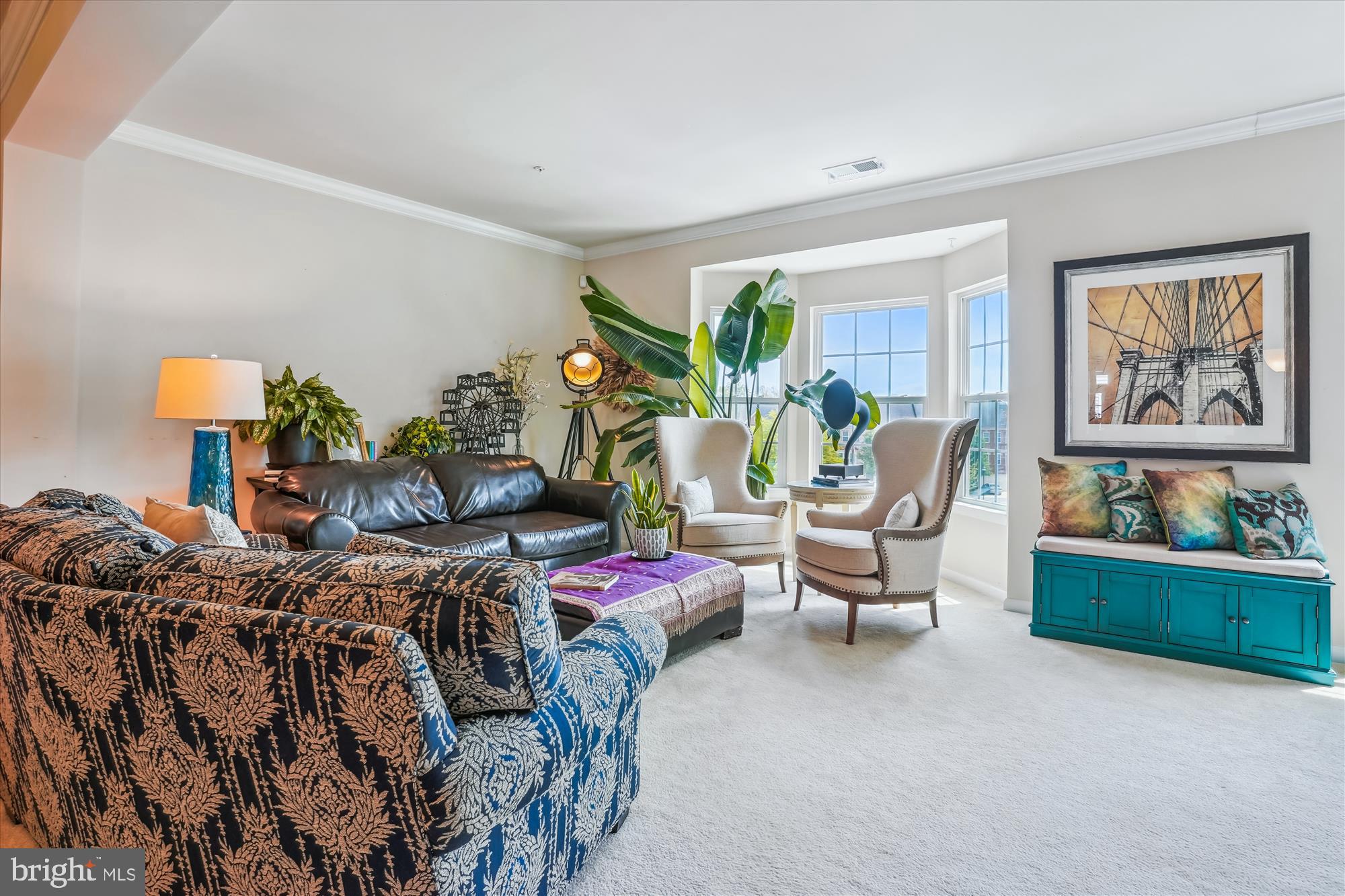 910 Hall Station Drive, Unit 202 Bowie, MD 20721 - Photo 6 of 44 a living room with furniture and a window
